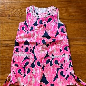 Lilly Pulitzer Pink and White Dress